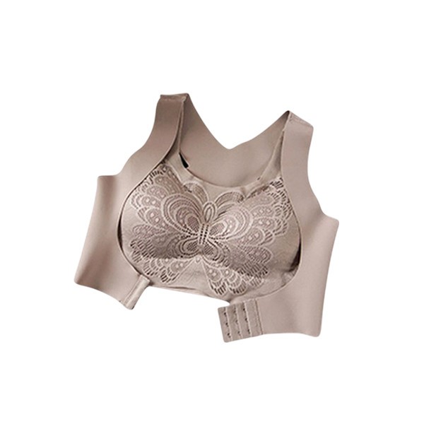Exclusive Butterfly Push-Up Bra – Gray M (32–34)
