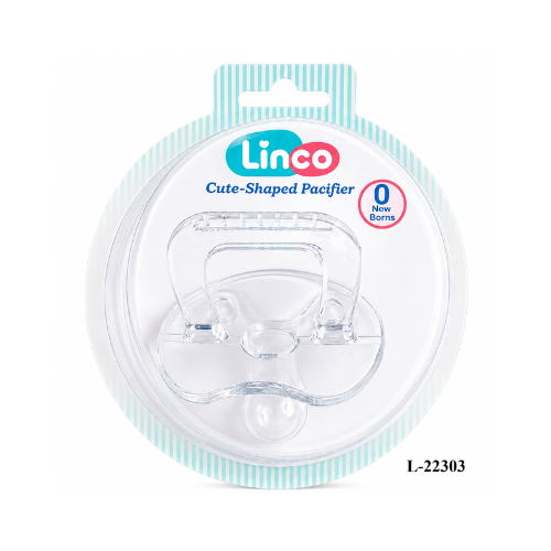 Linco Oblate Shaped Pacifier 0+ Newborn L-22303