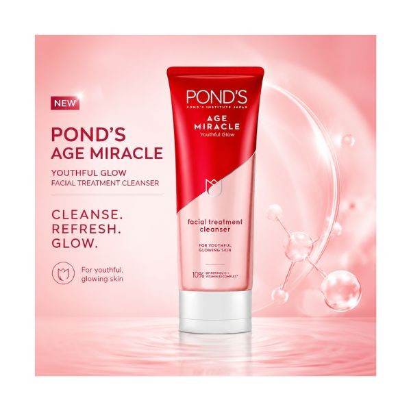 Pond's Age Miracle Ultimate Youth Facial Foam with Hexyl-Retinol 90g