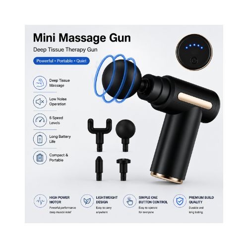 Maggage Gun (Mini Massager Deep Tissue Therapy Gun)